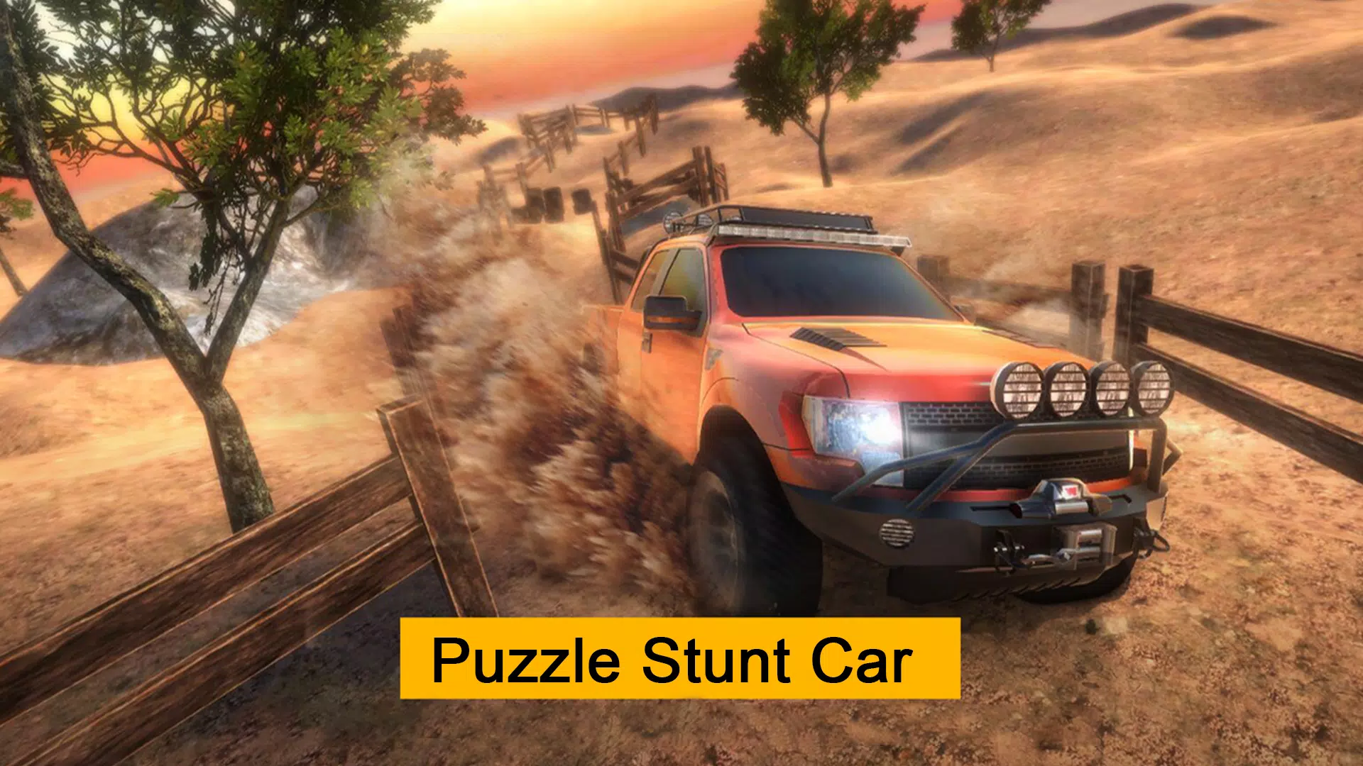 Puzzle Stunt Car স্ক্রিনশট 0