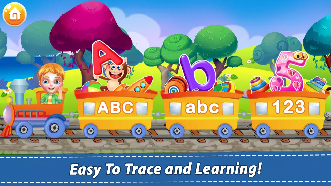 ABC Kids Tracing Games Captura de pantalla 1