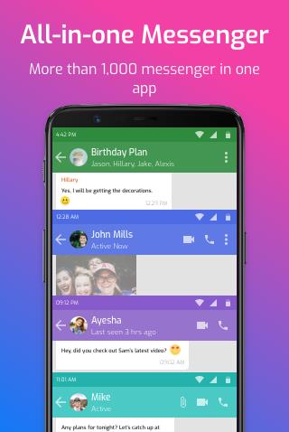 Messenger for Messages Lite Screenshot 0