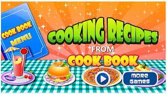 Cook Book Recipes Cooking game Screenshot 0