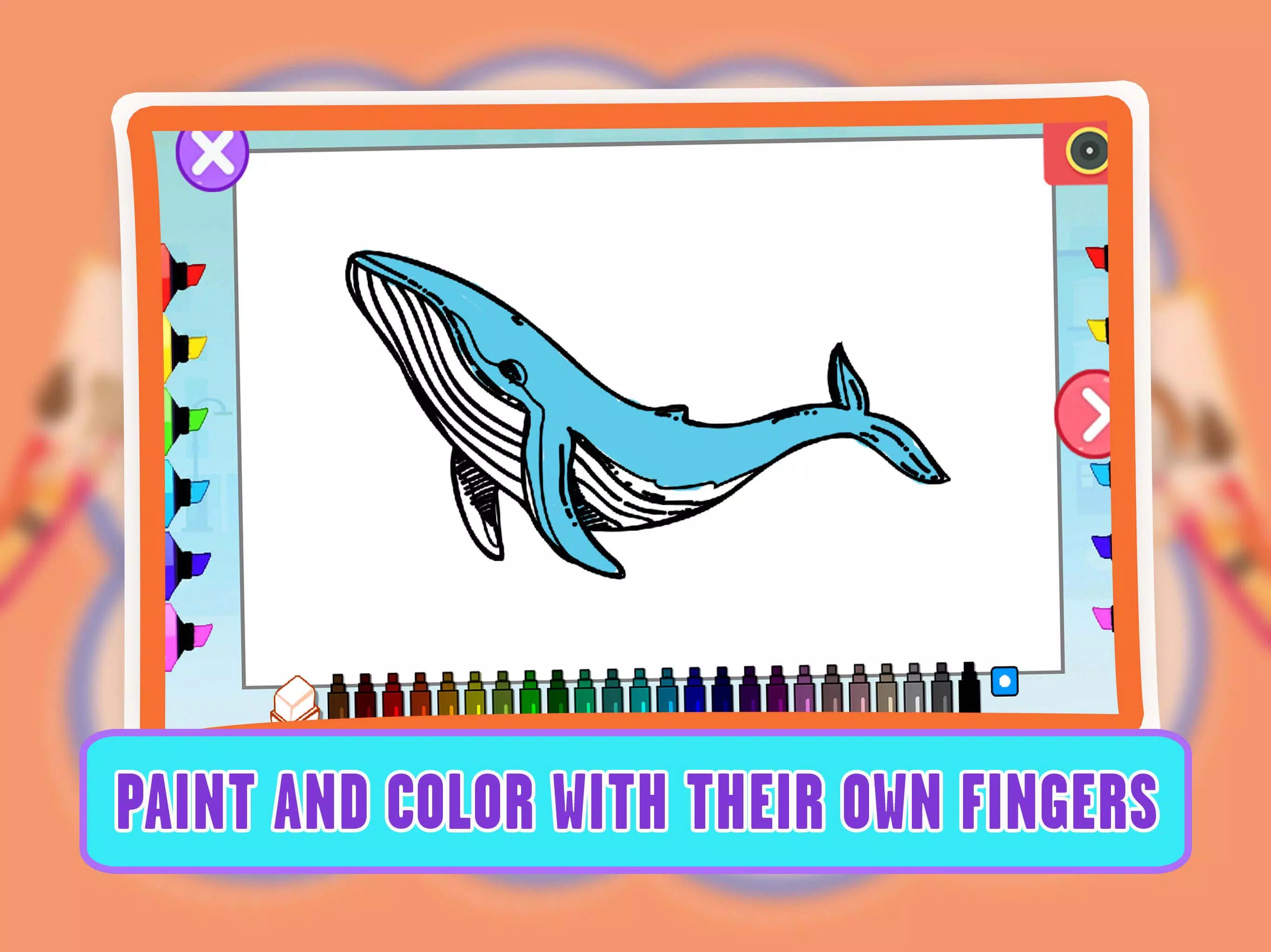 Learning Animal Coloring Games应用截图第2张