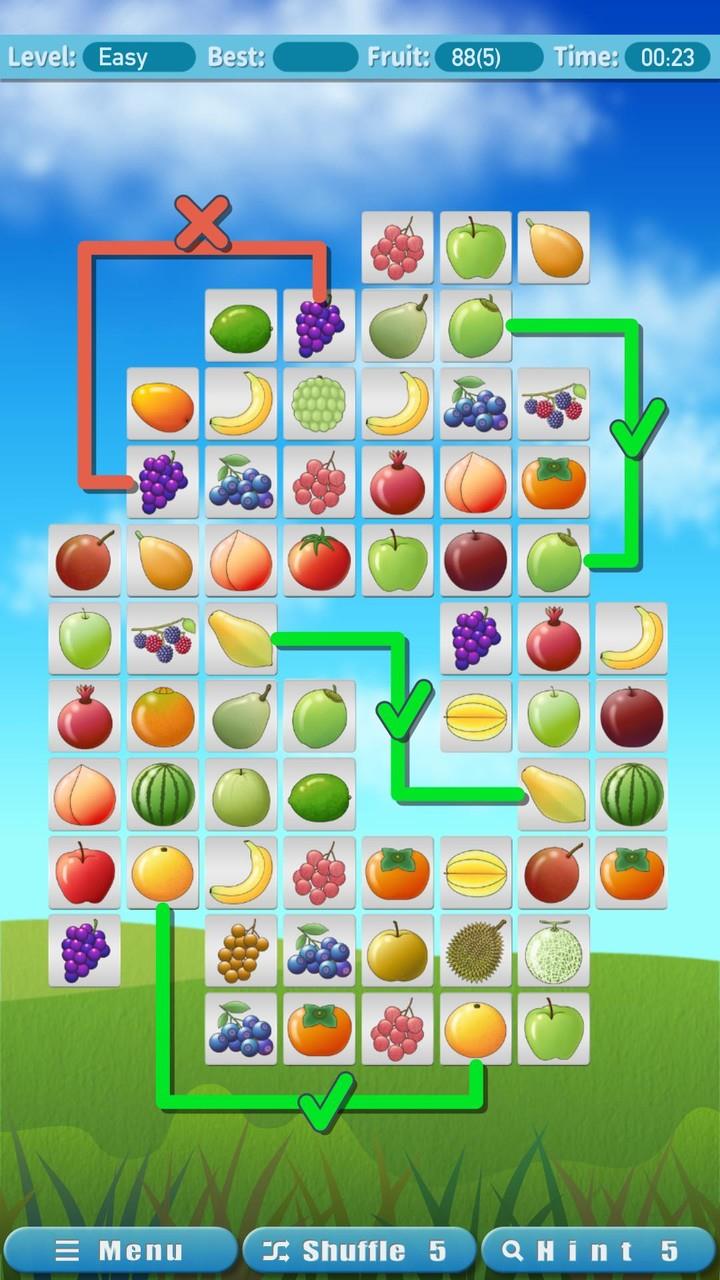 Fruit Pair 3 - Matching Game स्क्रीनशॉट 1