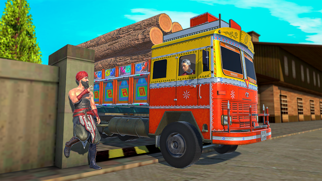 Offroad Indian Truck Simulator Tangkapan skrin 2