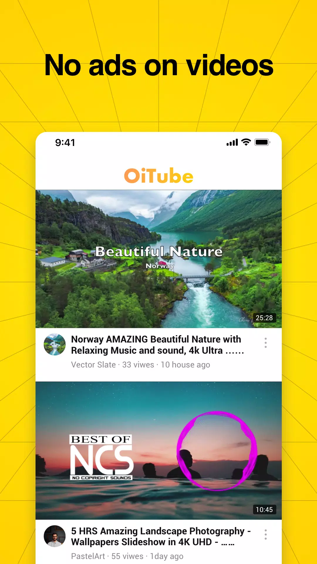 OiTube 스크린샷 0