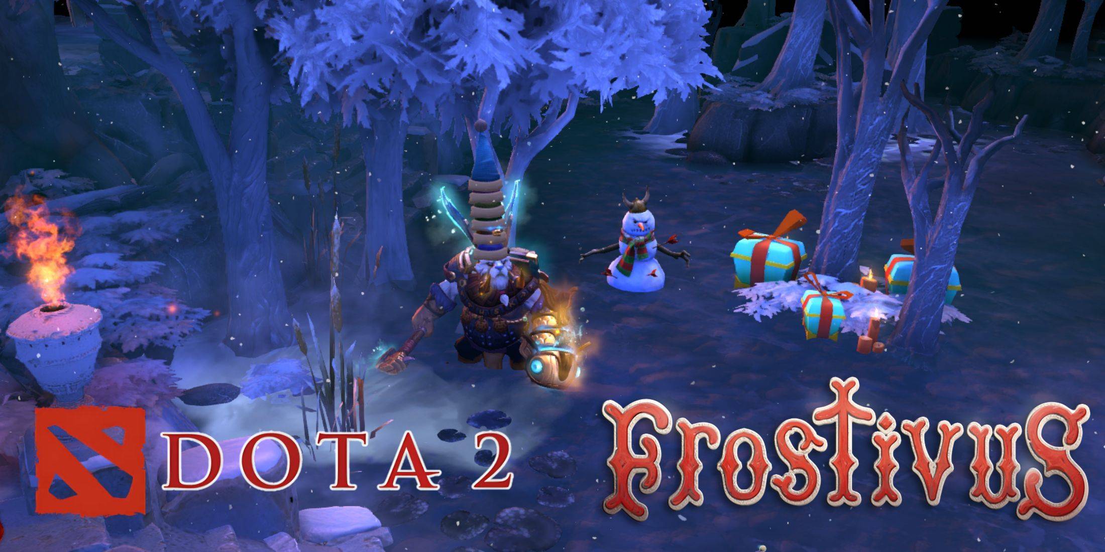 Фестивали Frostivus: представляем захватывающие награды Dota 2