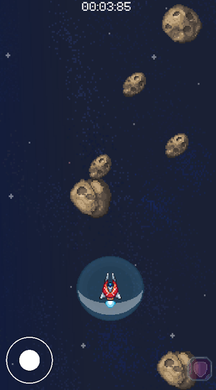 Asteroid Avoider स्क्रीनशॉट 1