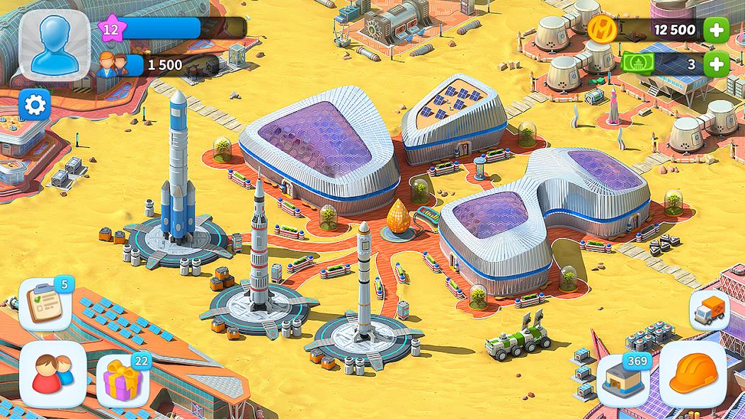 Megapolis: City Building Sim Mod Ekran Görüntüsü 1