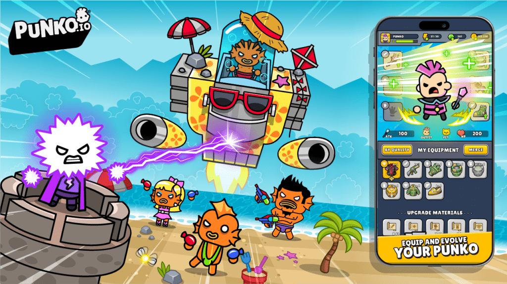 Punko.io Gameplay Screenshot