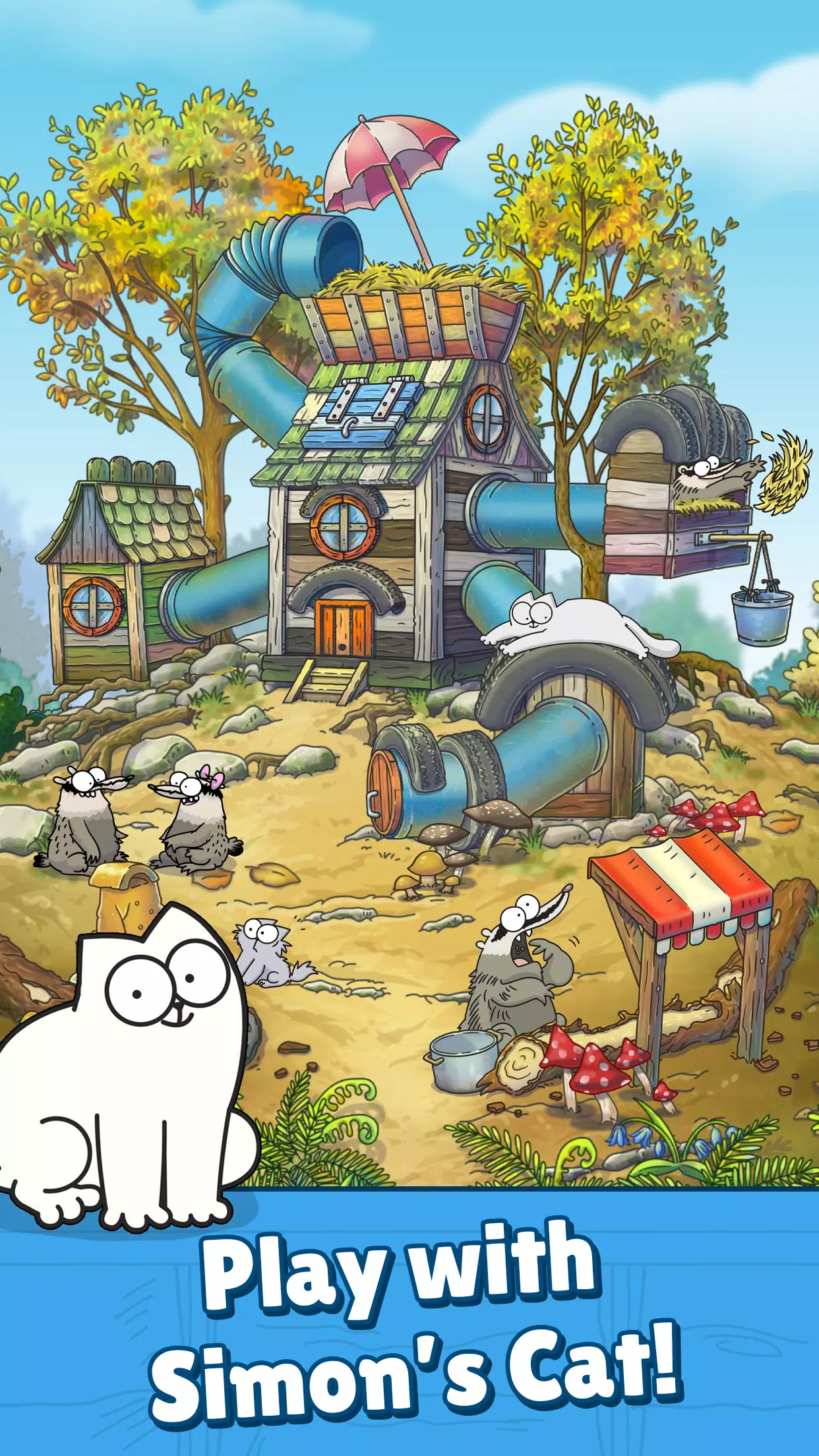 Simon's Cat Match! 스크린샷 0