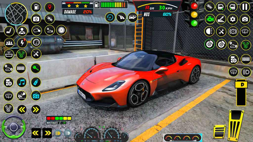 City Car Driving Game 3D 2024 Ảnh chụp màn hình 1