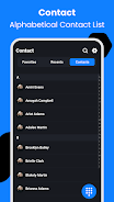 Contacts - Phone Calls Screenshot 1