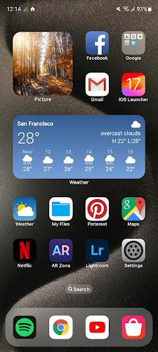 Launcher TiOS 17 螢幕截圖 0