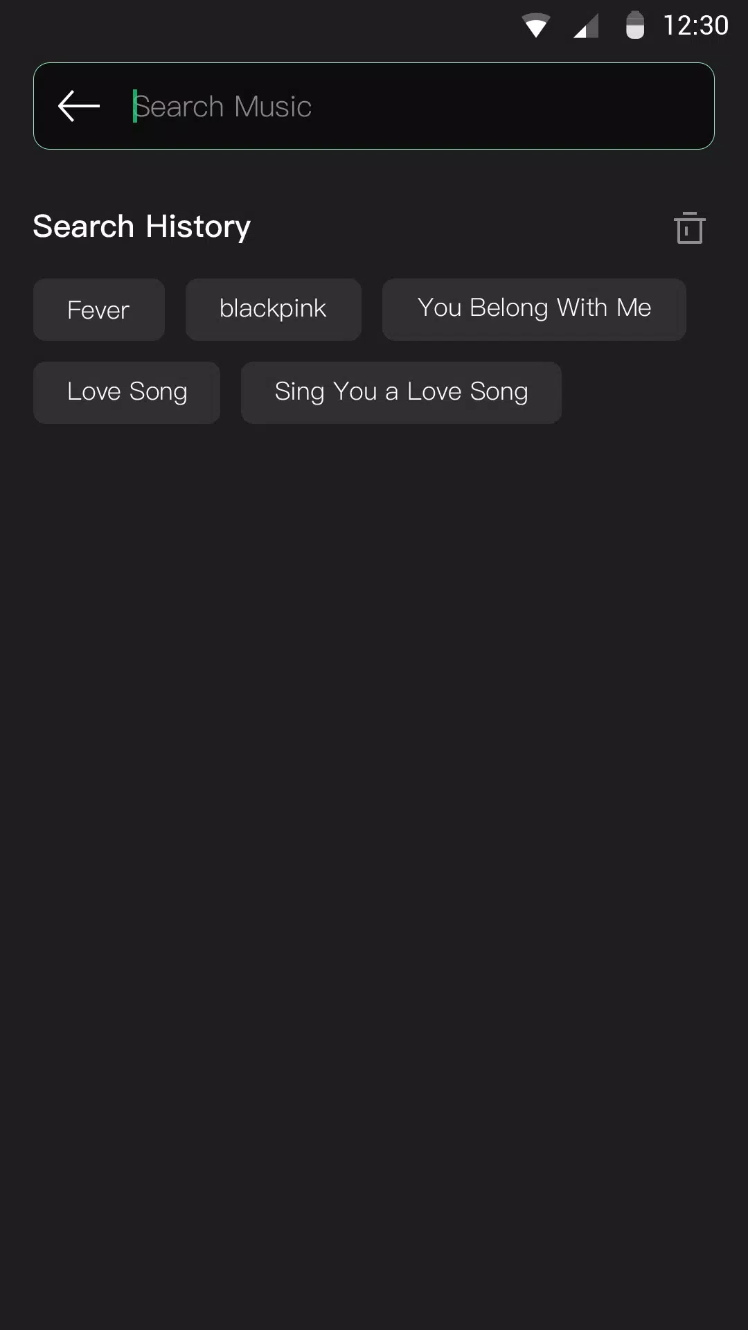 MP3 Player Screenshot 2