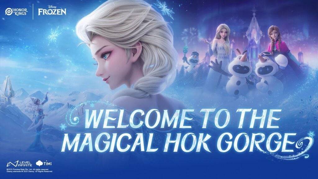 オナー・オブ・キングズ×ディズニー「アナと雪の女王」：HOK 氷雪の冒険