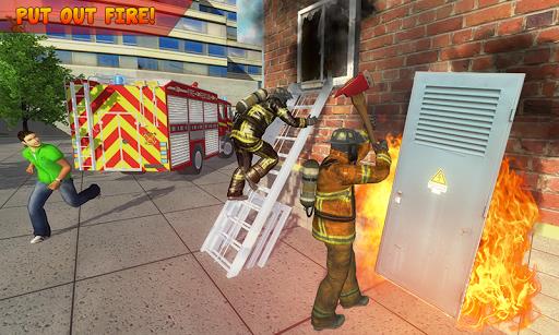 American FireFighter City Rescue 2019 スクリーンショット 1