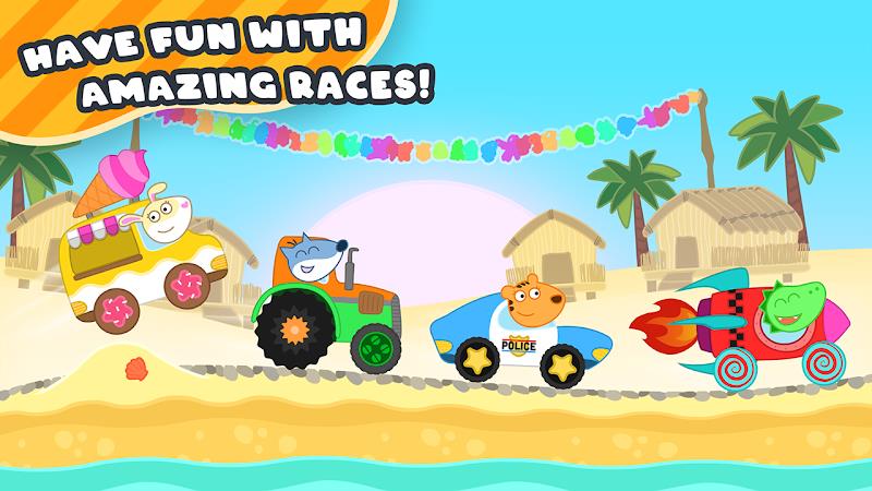 Racing Cars for kids 螢幕截圖 0