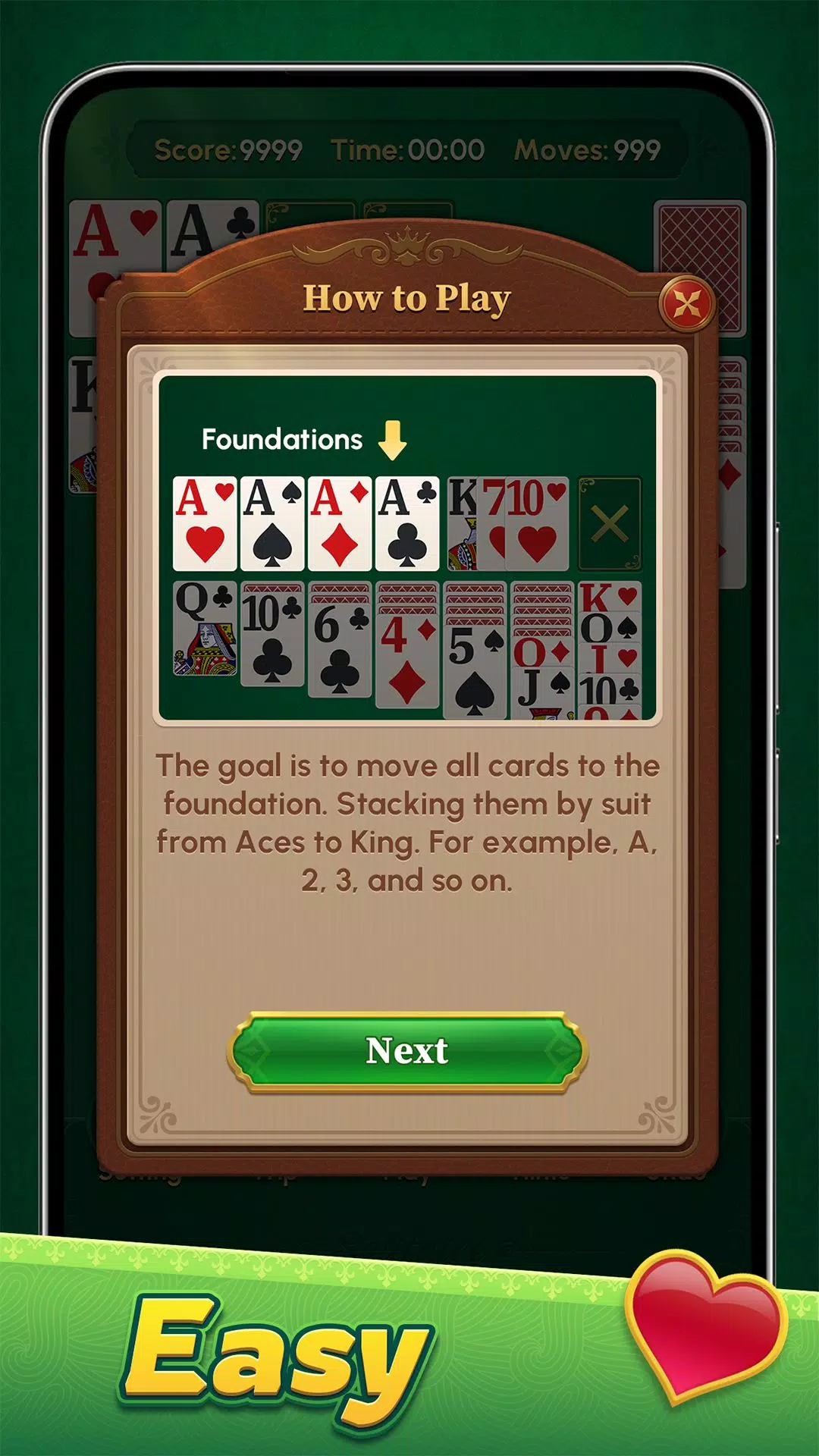 Classic Solitaire: Regal Card Скриншот 1