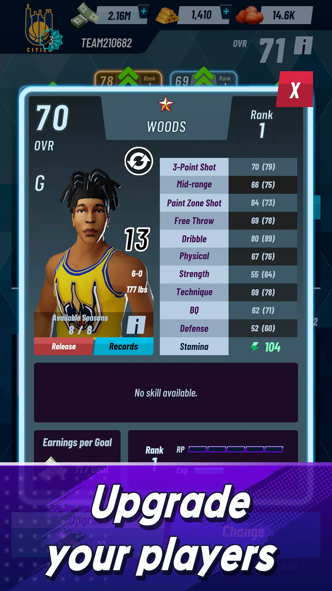 Basketball Manager 2025 Captura de pantalla 3