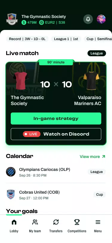 The Open League Скриншот 0