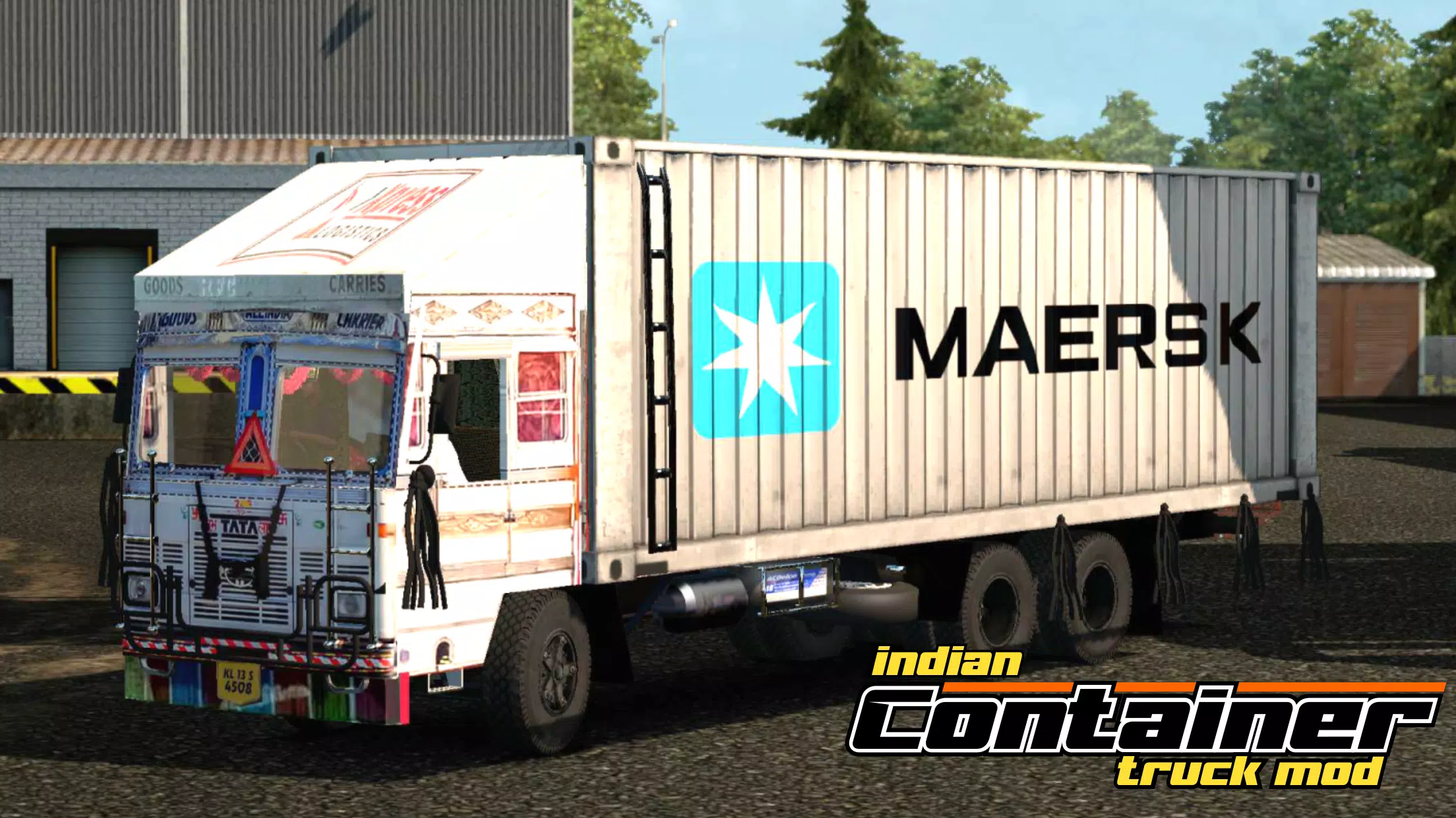 Indian Container Truck Mod Screenshot 0