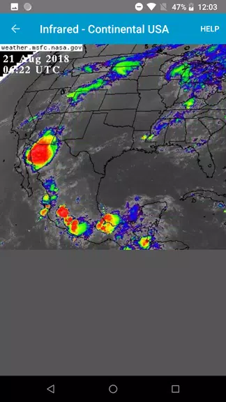 Simple Satellite Weather Loops Screenshot 2