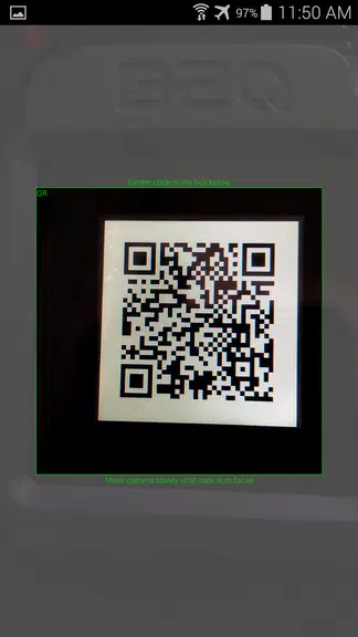 Schermata B2QScan 0