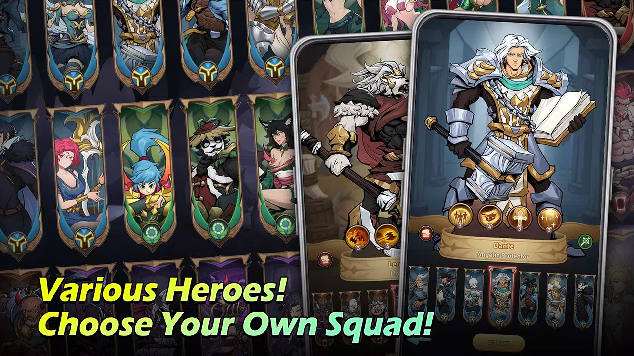 Legend hero : Idle RPG Games 스크린샷 2