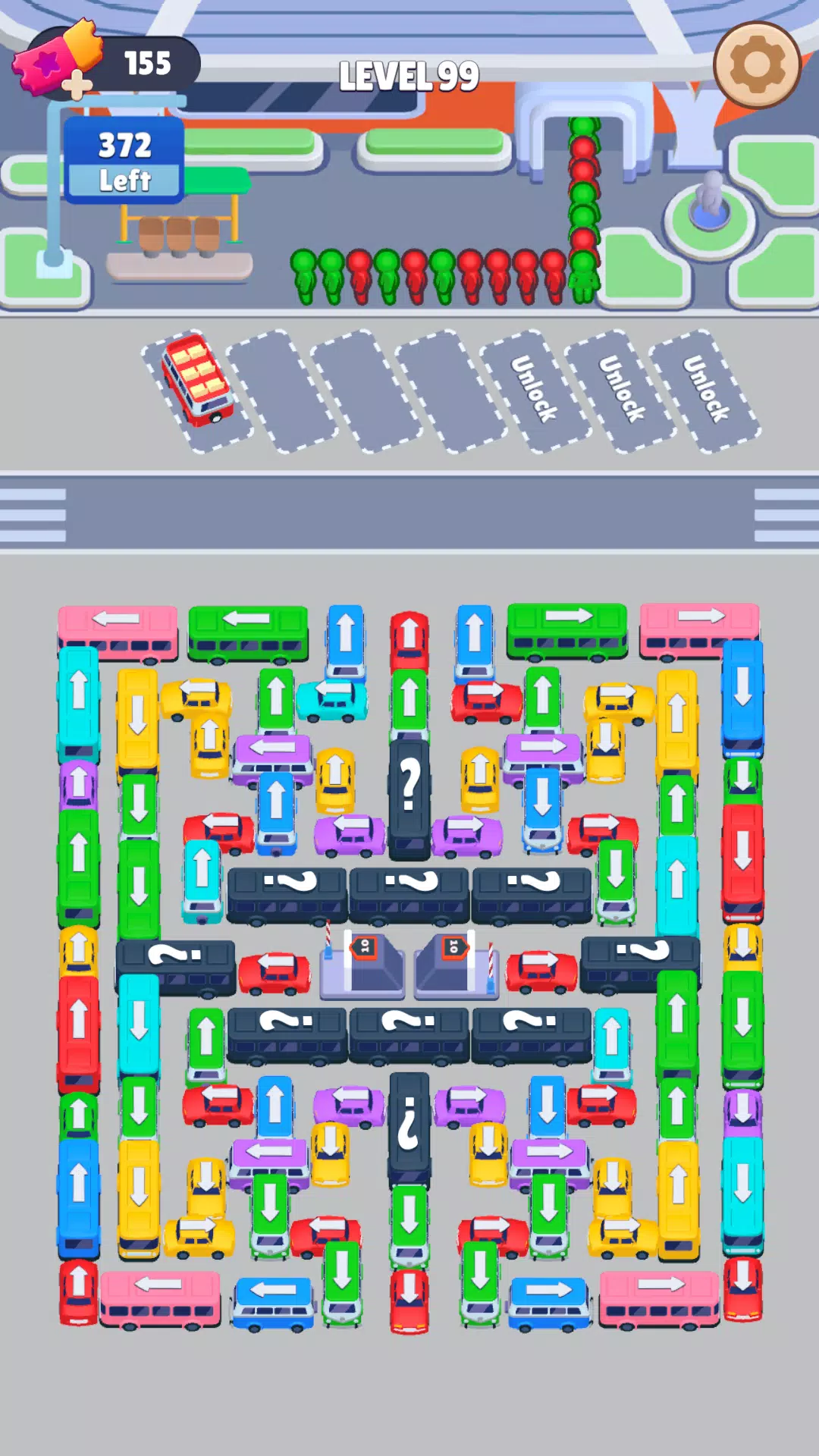 Bus Sort: Car Parking Jam ภาพหน้าจอ 2