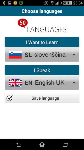 Learn Slovenian - 50 languages Screenshot 0