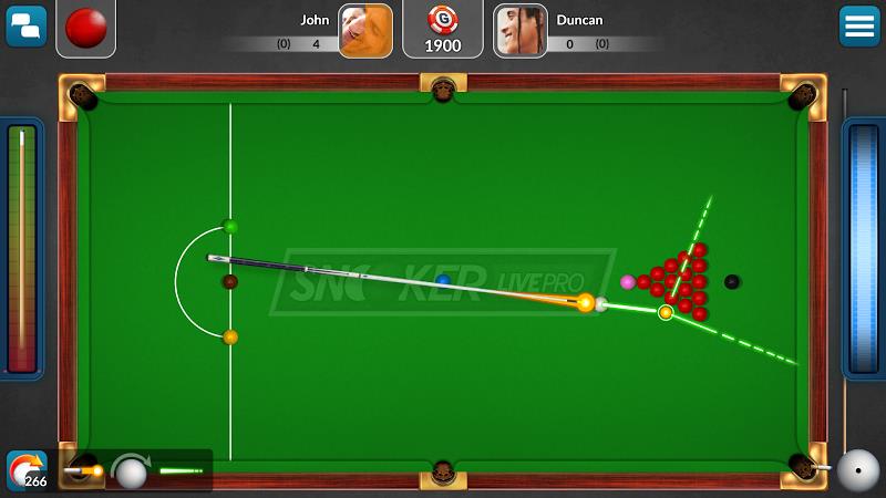 Snooker Live Pro & Six-red Schermafbeelding 0