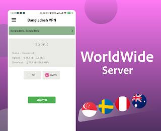 Bangladesh VPN - Secure Proxy Screenshot 2