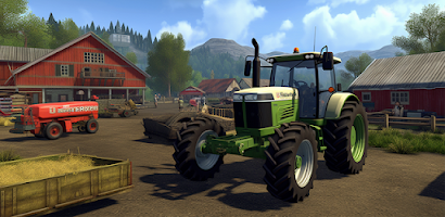 Farmland Tractor Farming Games スクリーンショット 0