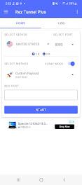 Rez Tunnel Lite VPN Screenshot 1