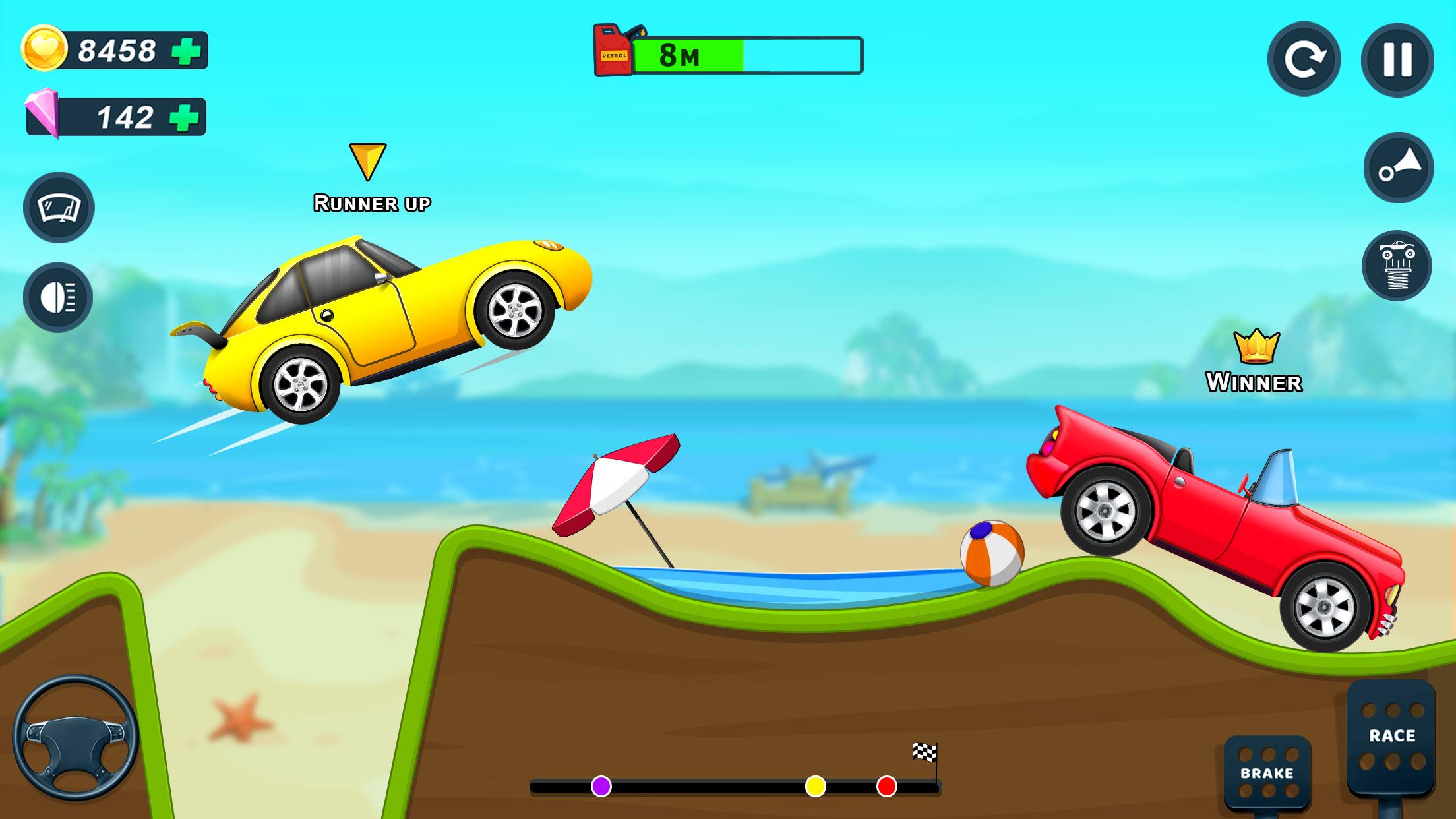 Hill Racing Car Game For Boys应用截图第1张