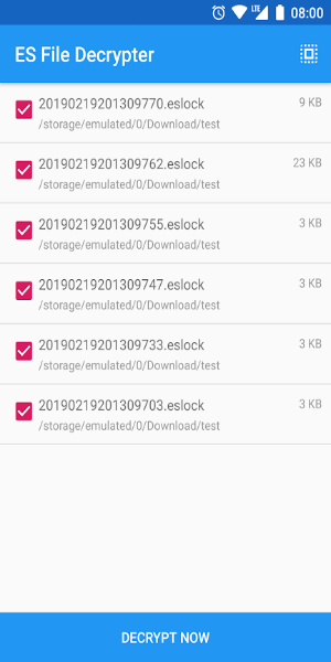 ES File Decrypter Screenshot 1