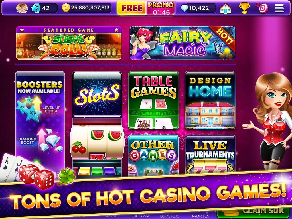 Glamour Casino - Home Designer Slots Screenshot 0