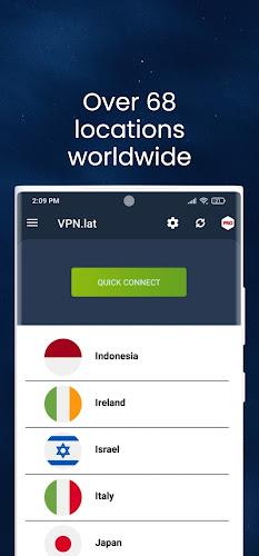 VPN.lat: Unlimited and Secure स्क्रीनशॉट 2