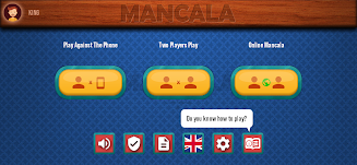 Mancala Online Strategy Game स्क्रीनशॉट 0