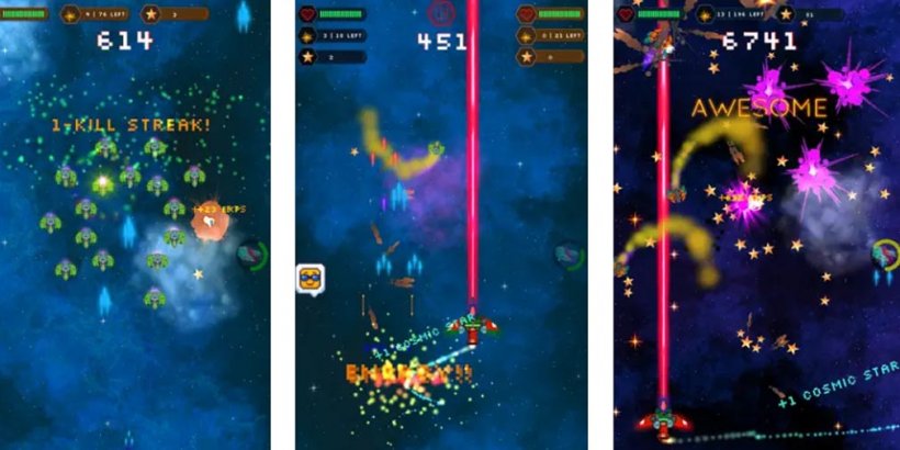 Wars of Wanon: Lanzamiento del shooter alienígena al estilo Galaga