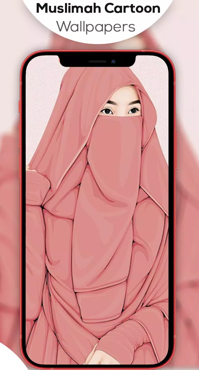 Muslimah Cartoon Wallpapers HD スクリーンショット 2