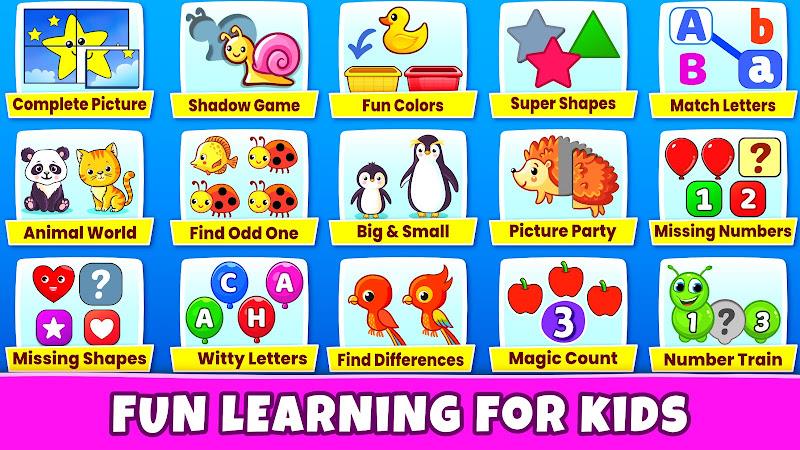 Kids Games ဖန်သားပြင်ဓာတ်ပုံ 1