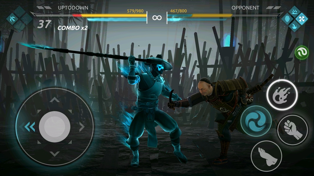 Shadow Fight 4: Arena Tangkapan skrin 1