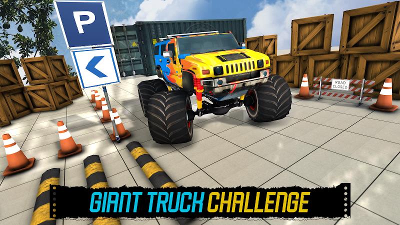 Monster Truck Parking Game 3D Скриншот 0