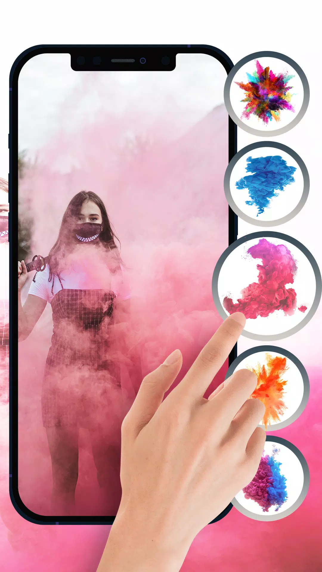 Smoke Filter Photo Editor 螢幕截圖 1