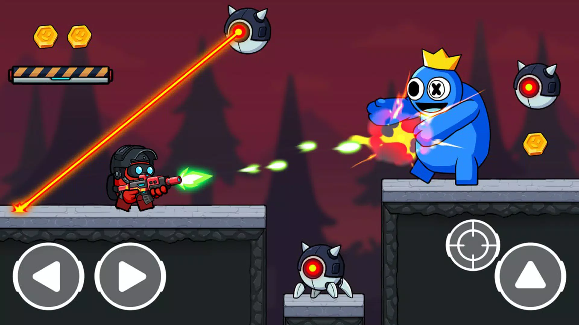 Blue Hero Shooter: Survival Screenshot 1