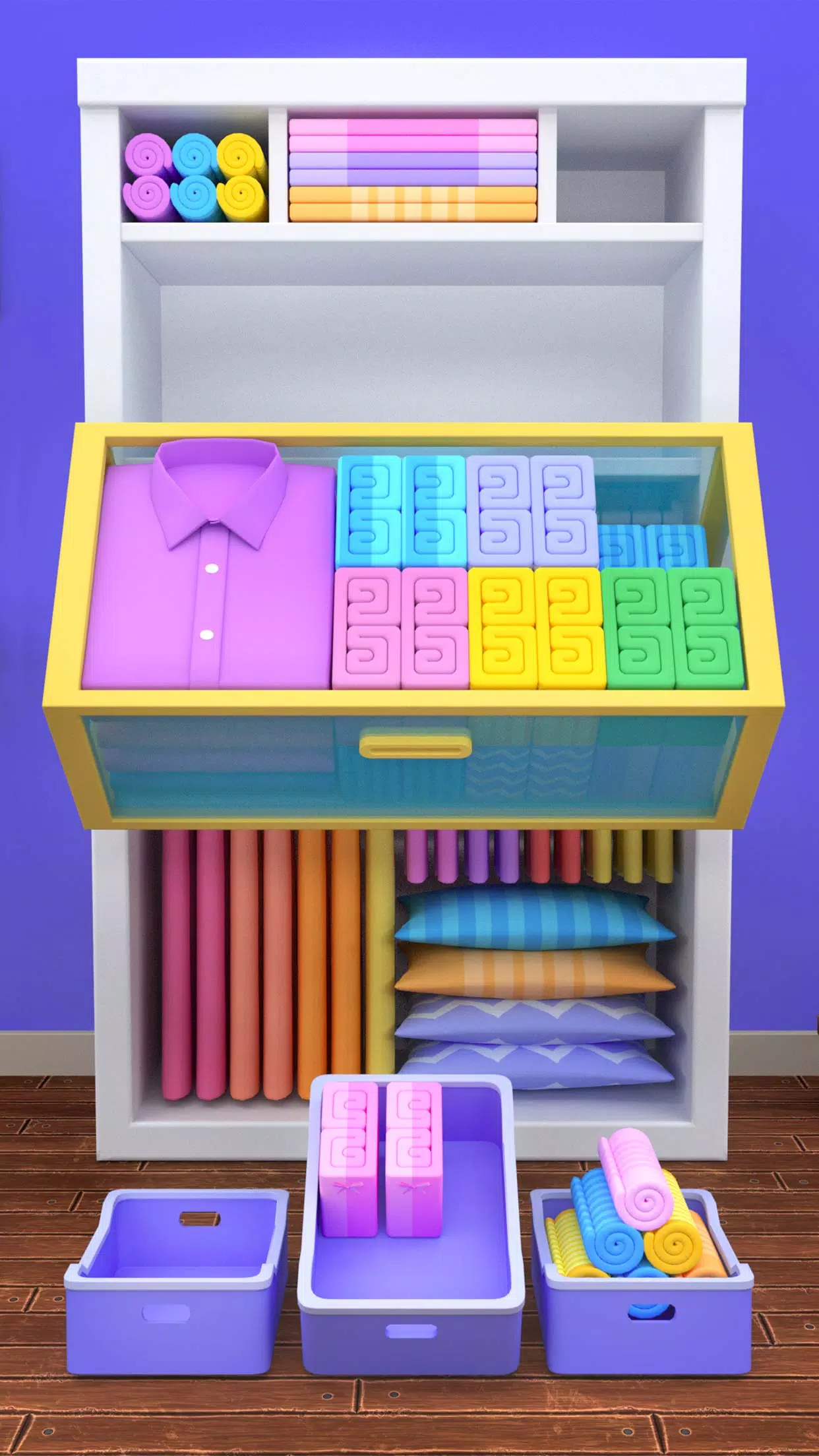 Fill the Closet: Organize Game ဖန်သားပြင်ဓာတ်ပုံ 2