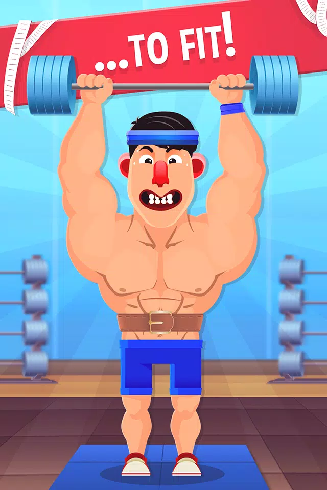 Fat No More: Sports Gym Game! 螢幕截圖 1