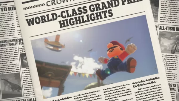 Mario Kart World Features Unique Non-Canon Mushroom Kingdom Map