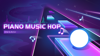 Piano Music Hop: EDM Rush Captura de pantalla 0