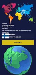 VPN Finland - IP for Finland スクリーンショット 1